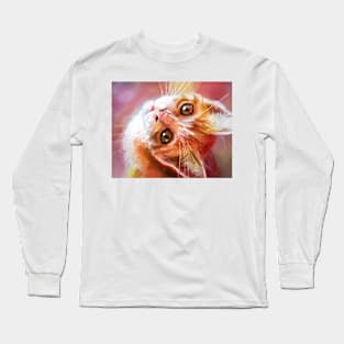 Red Kitty Long Sleeve T-Shirt